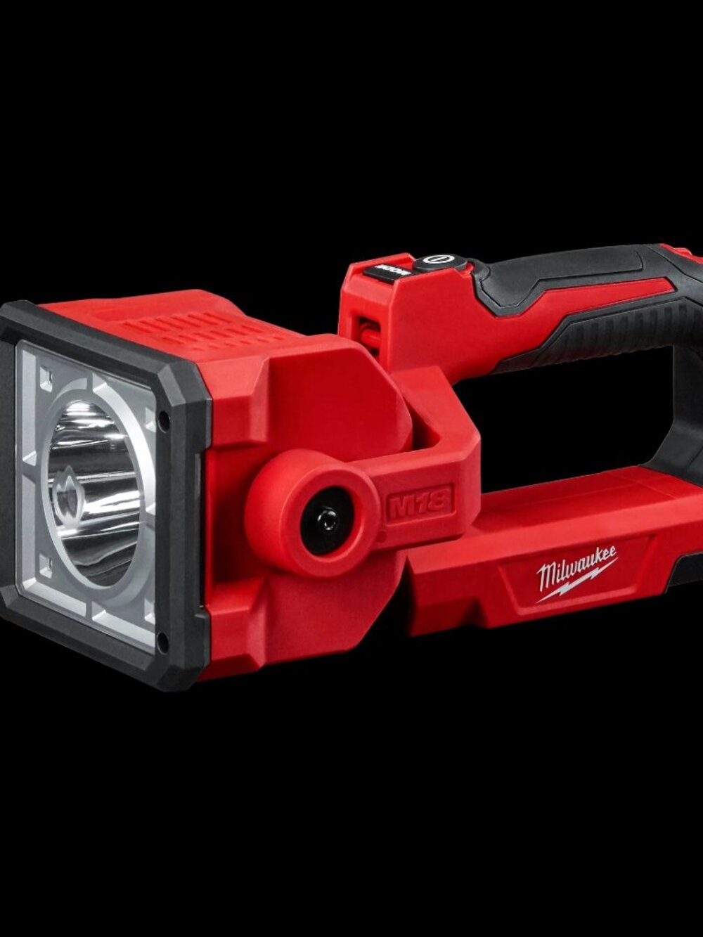 Milwaukee M18 Search Light Flashlight, 1,250 Lm Max., 4 Modes, Keyhole, 18V DC